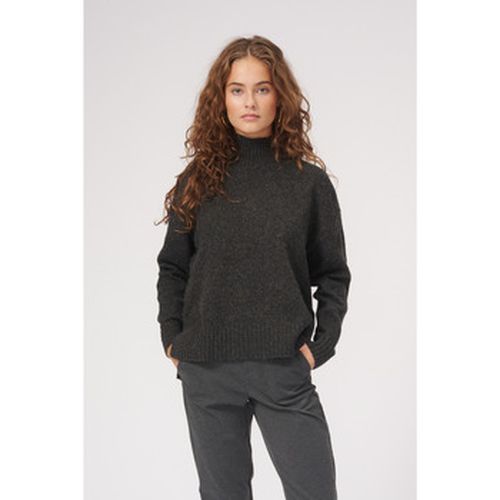 Sweat-shirt Pull polo surdimensionné en maille - foncé - Teeshoppen - Modalova