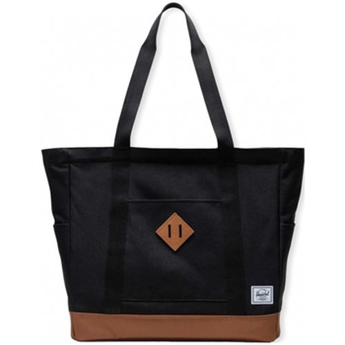 Sac a dos Heritage Tote - Black/Saddle Brown - Herschel - Modalova