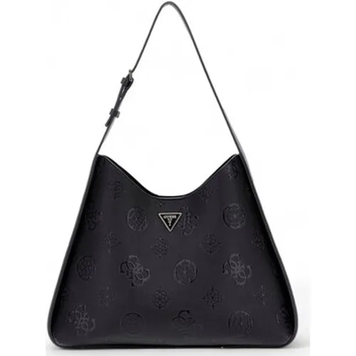 Sac Keandra Borsa Hobo Donna Black Logo PL932303 - Guess - Modalova