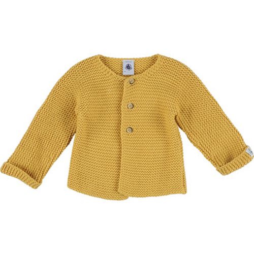 Pull Gilet point mousse moutarde - Petit Bateau - Modalova