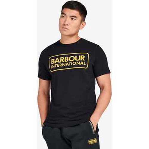 T-shirt Essential large logo tee - black pewter - Barbour - Modalova