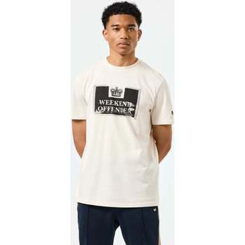 T-shirt Bonpensiero - ivoire - Weekend Offender - Modalova