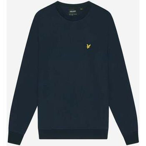 Pull Sweat à col ras du cou en interlock - marine foncé - Lyle & Scott - Modalova