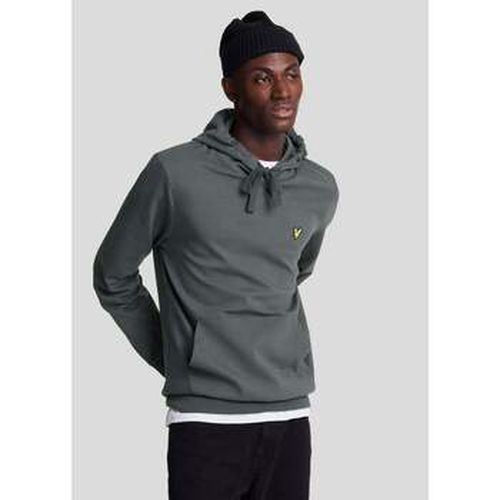 Sweat-shirt Sweat à capuche en interlock - gunmetal - Lyle & Scott - Modalova