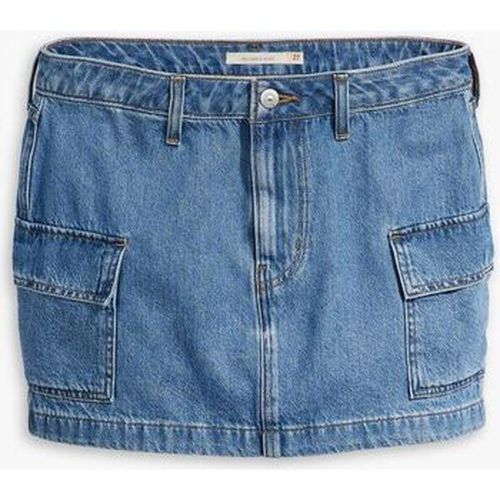 Jupes A7520 0000 94 CARGO SKIRT-DENIM MEDIUM BLUE - Levis - Modalova