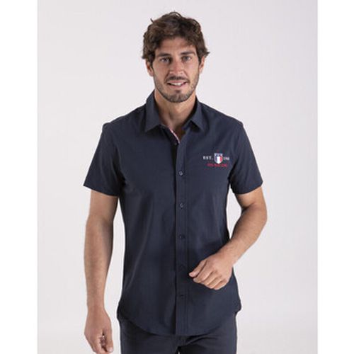 Chemise Chemise unie en popeline marine - Camberabero - Modalova