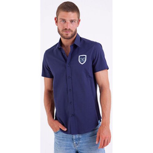 Chemise Chemise unie manches courtes avec écusson - Camberabero - Modalova