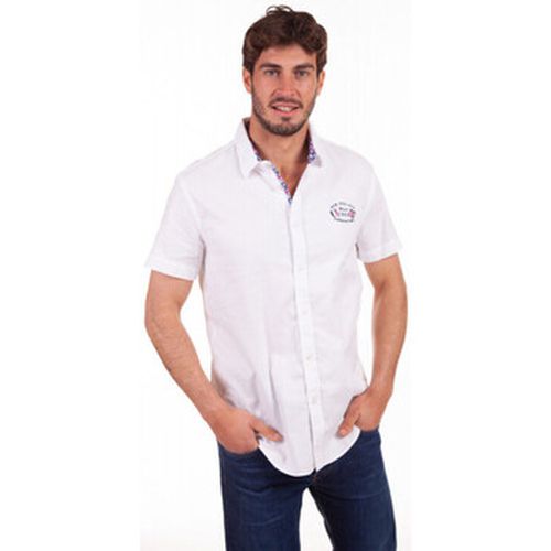 Chemise Chemise manches courtes blanche broderie dos - Camberabero - Modalova