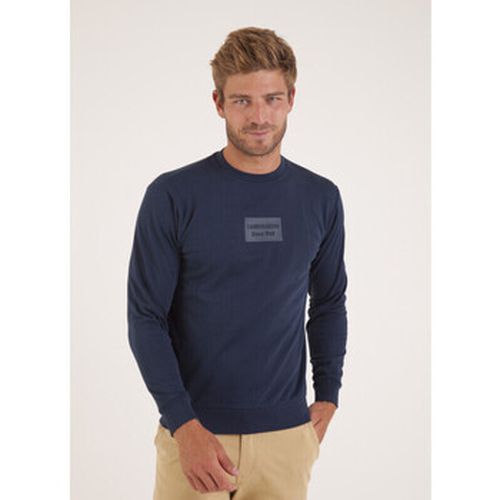 Pull Sweat col rond uni marine - Camberabero - Modalova