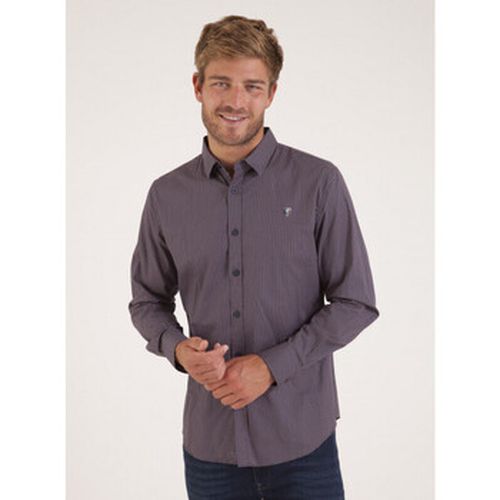 Chemise Chemise manches longues à motifs exclusifs marine - Camberabero - Modalova