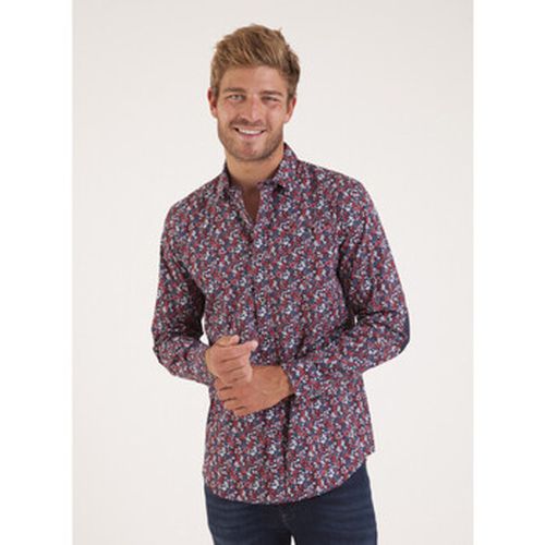 Chemise Chemise manches longues fleuri marine - Camberabero - Modalova