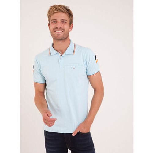 T-shirt Polo uni ciel en jersey - Camberabero - Modalova