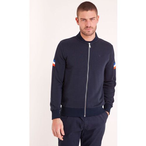 Pull Sweat zippé sans capuche marine - Camberabero - Modalova