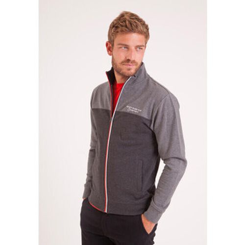 Pull Veste molleton col montant bicolore - Camberabero - Modalova