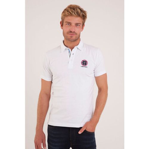 T-shirt Polo manches courtes broderie au dos - Camberabero - Modalova