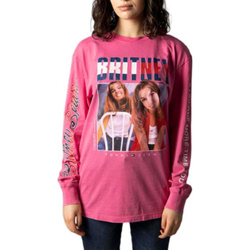 Pull ABO TJW BRITNEY OVERSIZED LS TEE DW0DW13010 - Tommy Hilfiger - Modalova