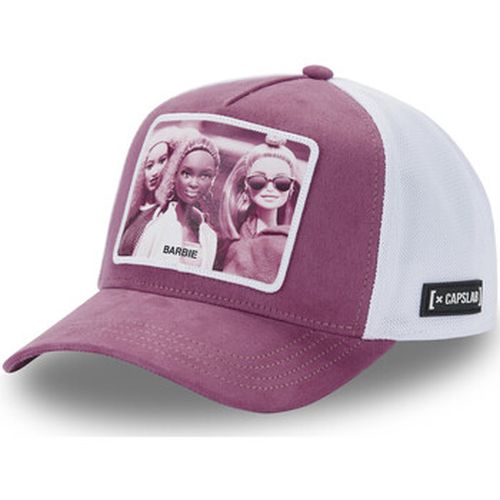 Casquette Casquette trucker en suedine finitions premium Barbie - Capslab - Modalova