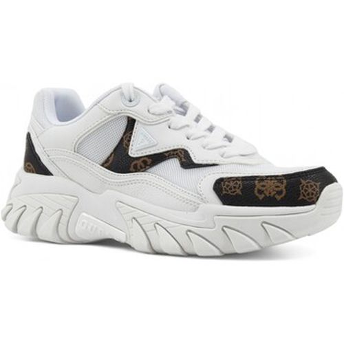 Chaussures Running Sneaker Donna White Brown FLTNOWFAL12 - Guess - Modalova