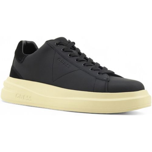 Chaussures Retro Suede Sneaker Uomo Black FMTELBELE12 - Guess - Modalova