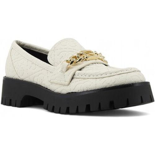 Chaussures Loghi Rilievo Mocassino Donna White FLTALMFAL14 - Guess - Modalova