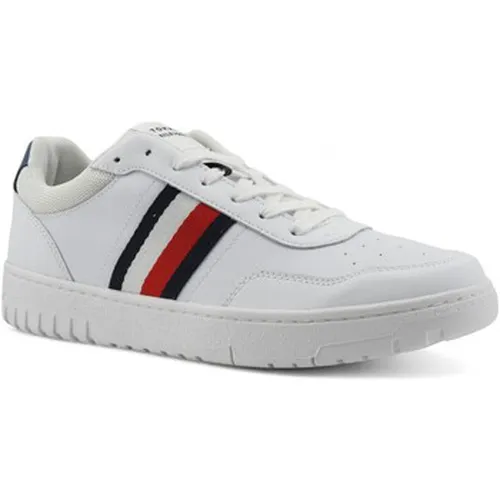 Chaussures Th Basket Sneaker Uomo White FM0FM05116 - Tommy Hilfiger - Modalova