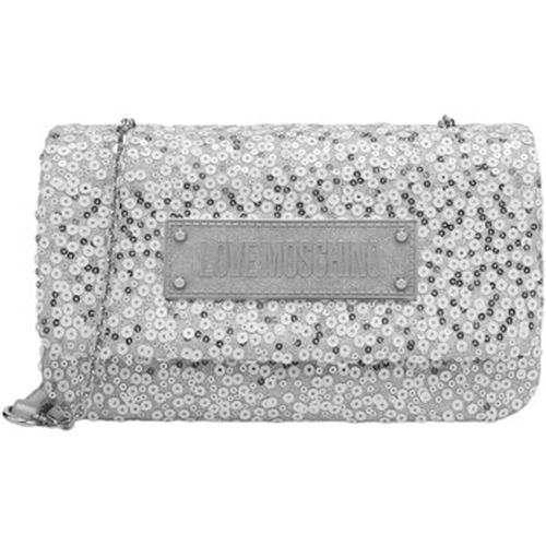 Sac Pochette Strass Donna Argento JC4143PP1LLO190A - Love Moschino - Modalova