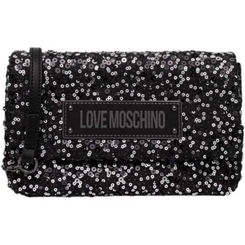 Sac Pochette Donna Nero JC4143PP1LLO100A - Love Moschino - Modalova