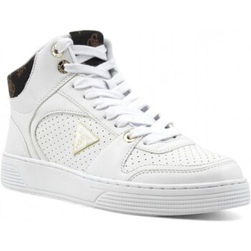 Chaussures Sneaker Donna White Brown FLTDSZFAL2 - Guess - Modalova