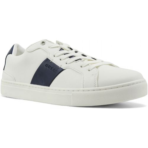 Chaussures Logo Laterale Sneaker Uomo White Blue FMTTODELE12 - Guess - Modalova