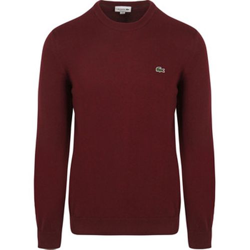 Sweat-shirt Lacoste Pull Bordeaux - Lacoste - Modalova