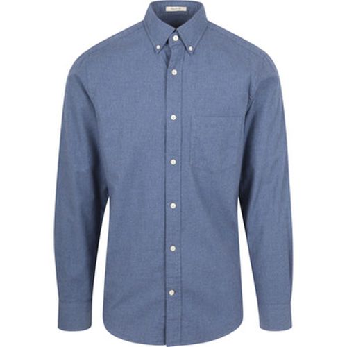 Chemise Gant Chemise Flanelle Bleu - Gant - Modalova