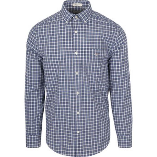 Chemise Chemise Poplin A Carreaux - Gant - Modalova