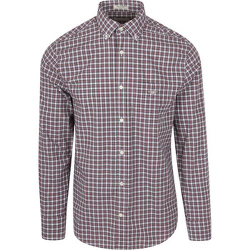 Chemise Chemise Poplin A Carreaux - Gant - Modalova