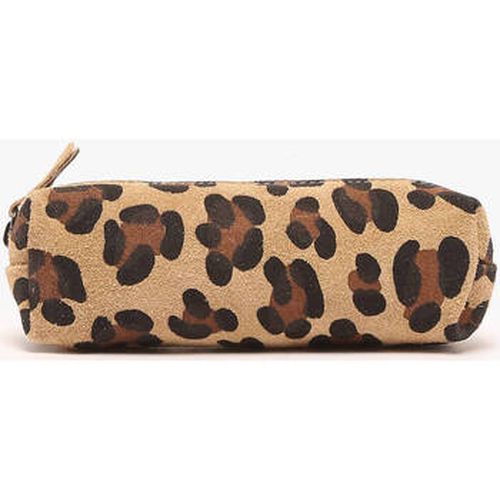 Trousse Trousse cuir VELVET LEOPARDO 15C-0VL22116 - Milano - Modalova