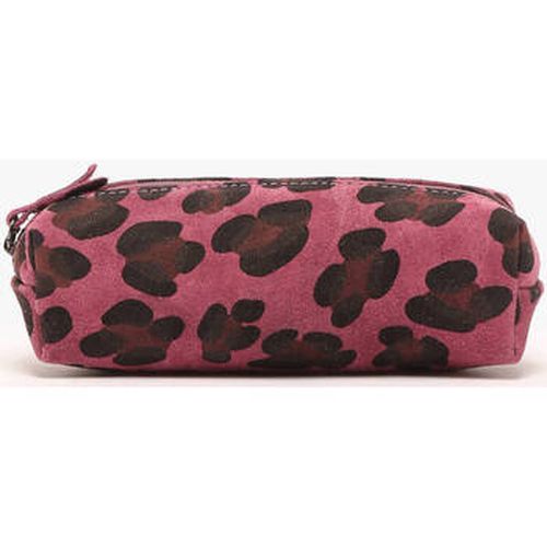 Trousse Trousse cuir VELVET LEOPARDO 15C-0VL22116 - Milano - Modalova