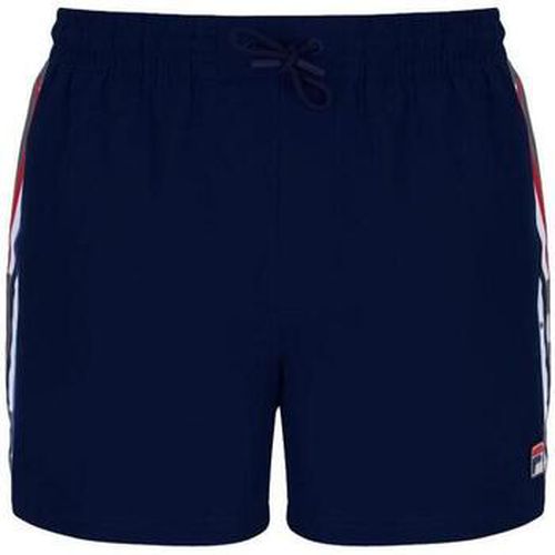 Short Harold Stripe Print Panel Shorts - Navy - Fila - Modalova