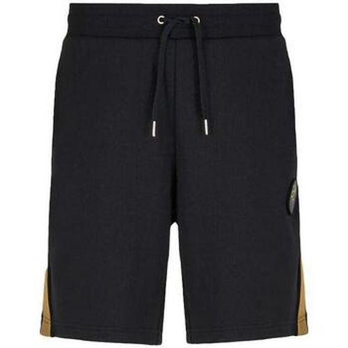 Short World Of Football Bermuda Shorts - Black - Ea7 Emporio Armani - Modalova