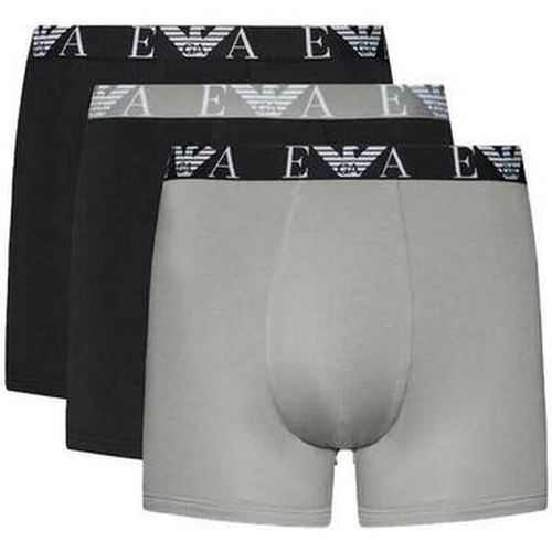 Boxers Underwear Three Pack Logo Boxers - Black/Stone - Emporio Armani - Modalova