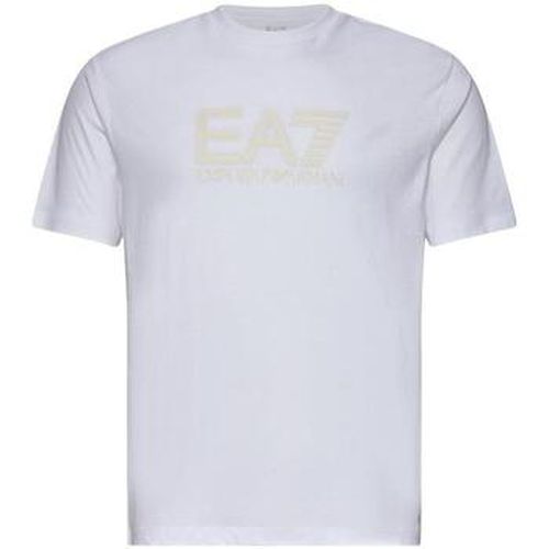 T-shirt Visibility Logo T-Shirt White - Ea7 Emporio Armani - Modalova