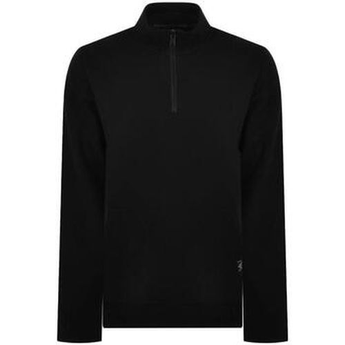 Sweat-shirt Lounge Quarter Zip Sweatshirt Black - Emporio Armani - Modalova