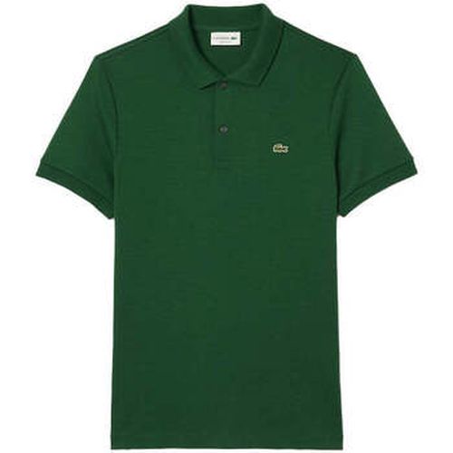 T-shirt Regular Fit Cotton Pima Polo Shirt Pine Green - Lacoste - Modalova