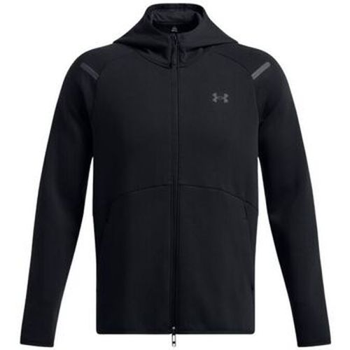 Sweat-shirt Pull Unstoppable Fleece Full-Zip Black - Under Armour - Modalova