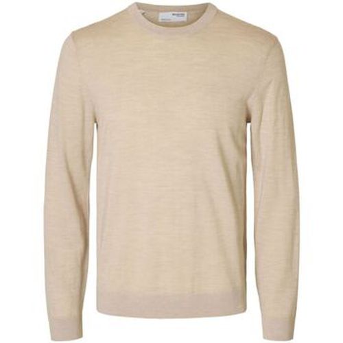 Pull 16094647 TRAY MERINO CREW-OATMEAL - Selected - Modalova