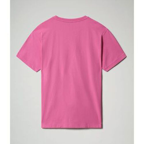 T-shirt S-BOX SS 1 - NP0A4FF5-PR1 PINK SUPER - Napapijri - Modalova