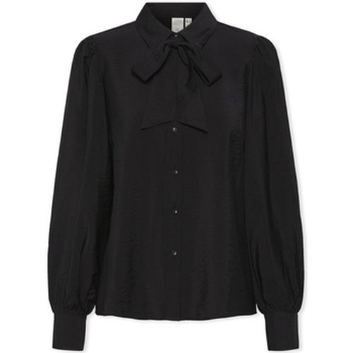 Blouses YAS Noos Pil LS Bow Shirt - Black - Y.a.s - Modalova