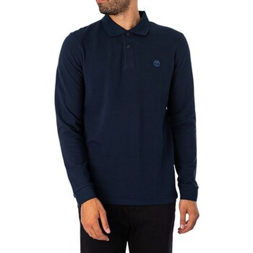 Polo Polo à manches longues coupe slim avec logo brodé - Timberland - Modalova