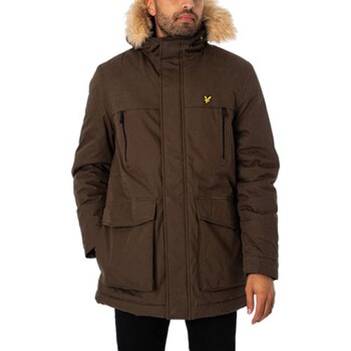 Veste Parka d'hiver doublée de polaire - Lyle & Scott - Modalova