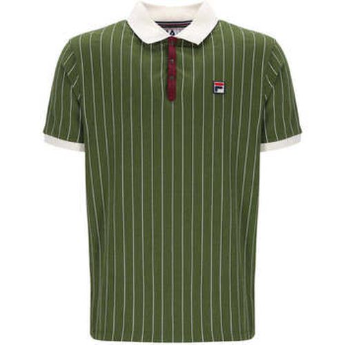 T-shirt BB1 Classic Striped Polo Shirt Chive/Gardenia/Windsor Wine - Fila - Modalova