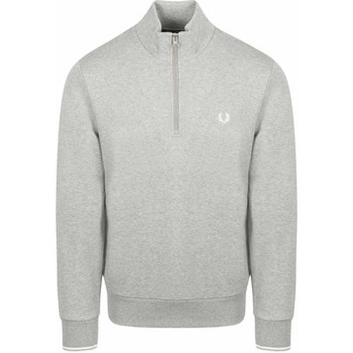 Sweat-shirt Pull Demi-Zip Mélanger - Fred Perry - Modalova