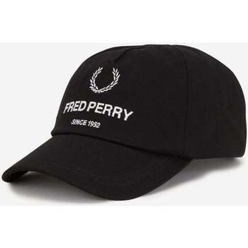 Casquette Casquette de marque en toile de coton - Fred Perry - Modalova